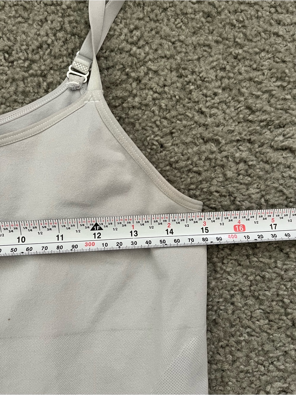 Shapermint Essentials Gray Seamless Adjustable-Strap Camisole - Picture 3 of 5